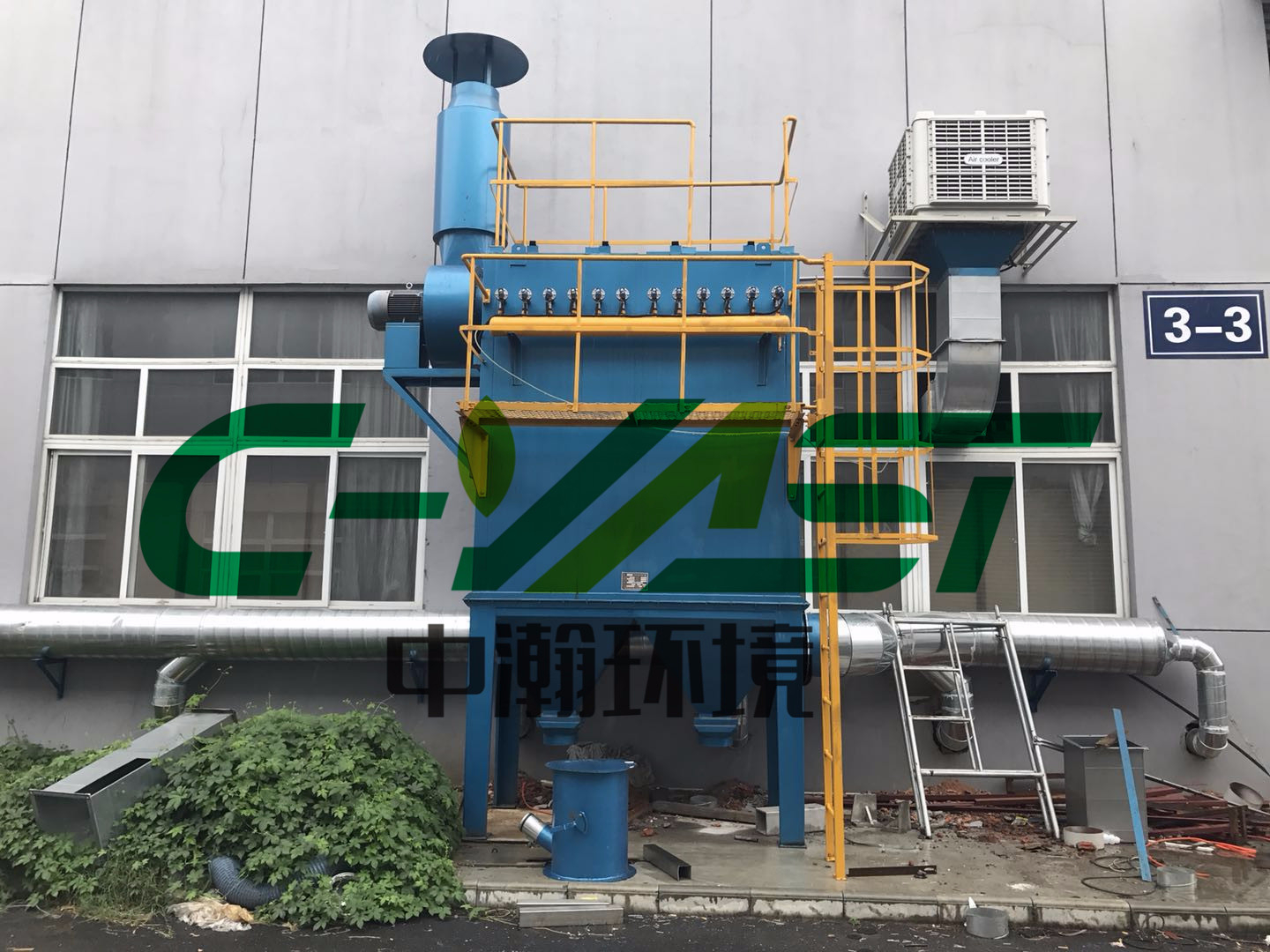 HS-D脈沖反吹布袋除塵器