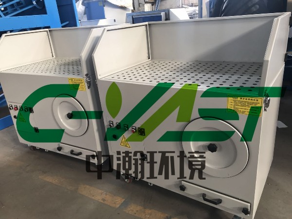 打磨除塵工作臺(tái)，角磨機(jī)打磨粉塵收集