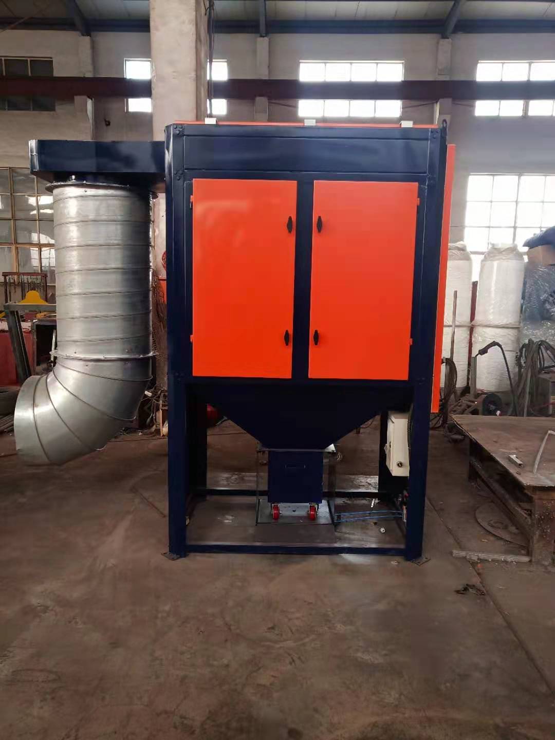 青島客戶定制除塵系統(tǒng)制作完畢準備發(fā)貨